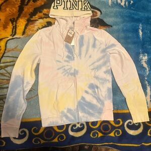 PINK Victoria's Secret Tie-Dye Hoodie